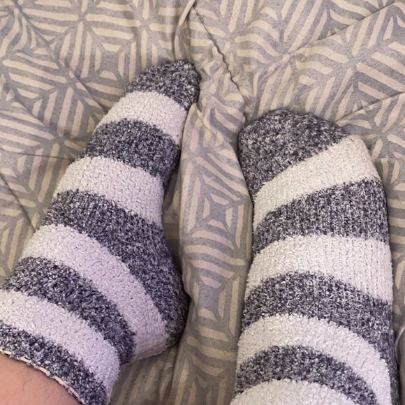 worn stripped socks - Picture 2 of 2